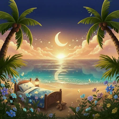 Sleep under palms